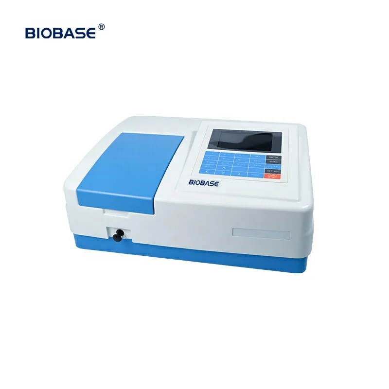 BIOBASE Laboratory Visible Scanning  Spectrophotometer UV VIS Spectrophotometer for Chemistry Lab Test