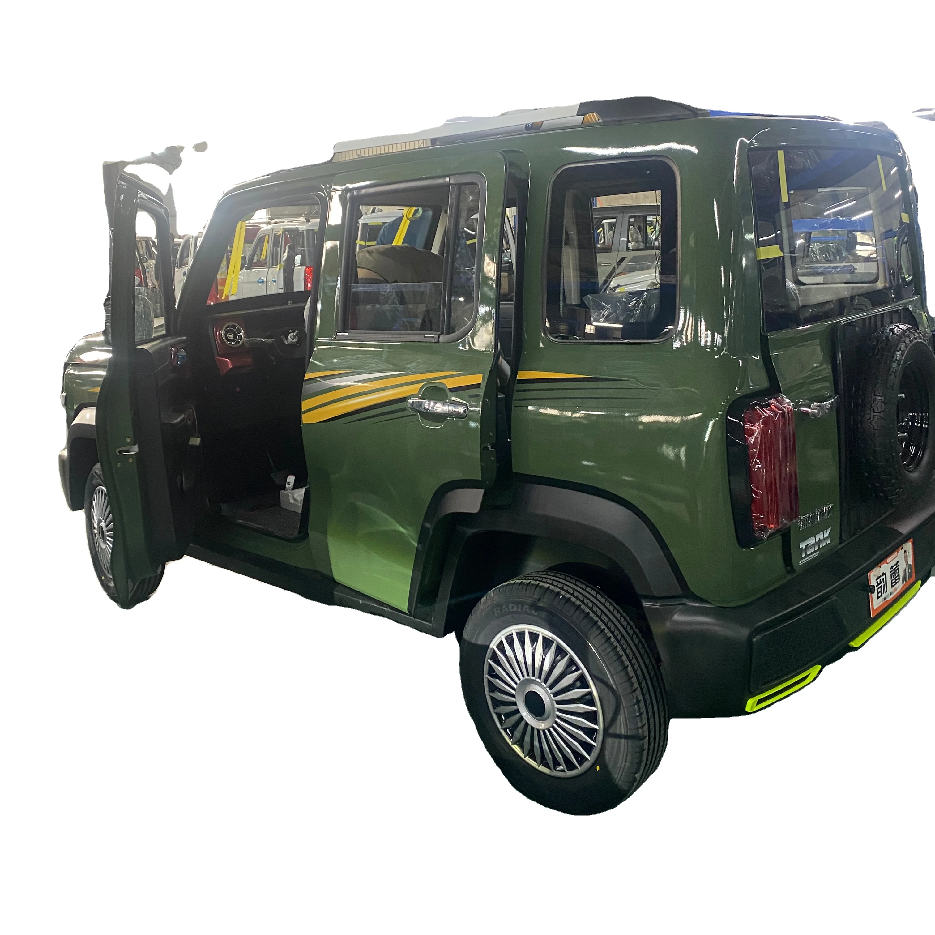 On Sale Safe and Comfortable Closed 4 Wheel Electric Scooter Electric Tricycle For Adults