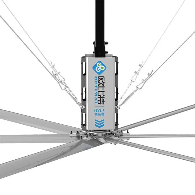 
OPT HVLS industrial factory dc cooling fan brands 