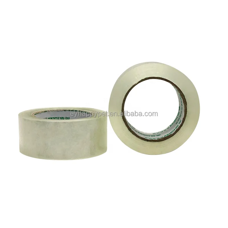 Promotional oem manufacturer reasonable competitive price clear box sealing jumbo roll adhesive tape bopp