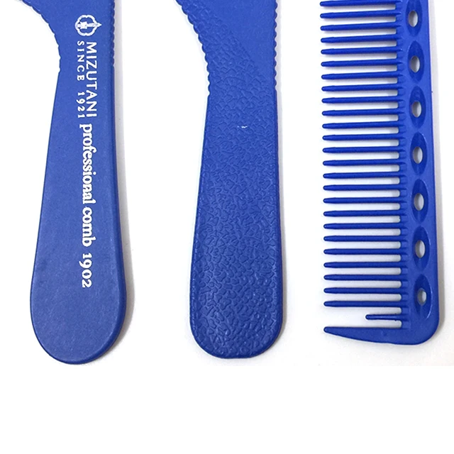 Custom Logo Professional Hot Comb Antistatic Plastic Carbon Fiber Combs Barber Hair Comb for Salon
