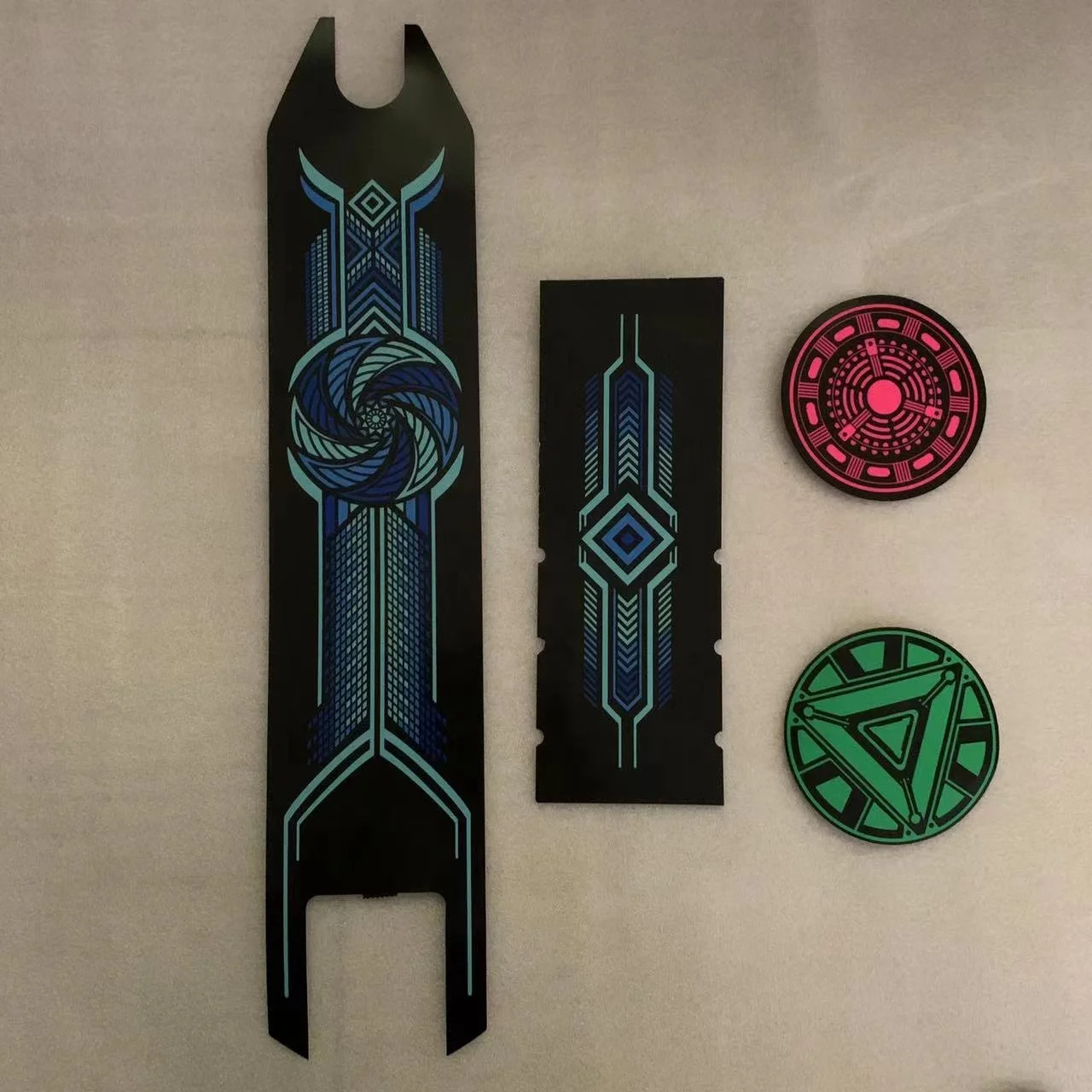 High quality el panel electroluminescent,EL Electric scooter panel,LED glowing scooter