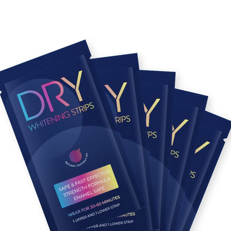 IVISMILE Ce Approved Private Label Teeth Whitening Strips Home With 6% Hp Peroxide Whitening Gel