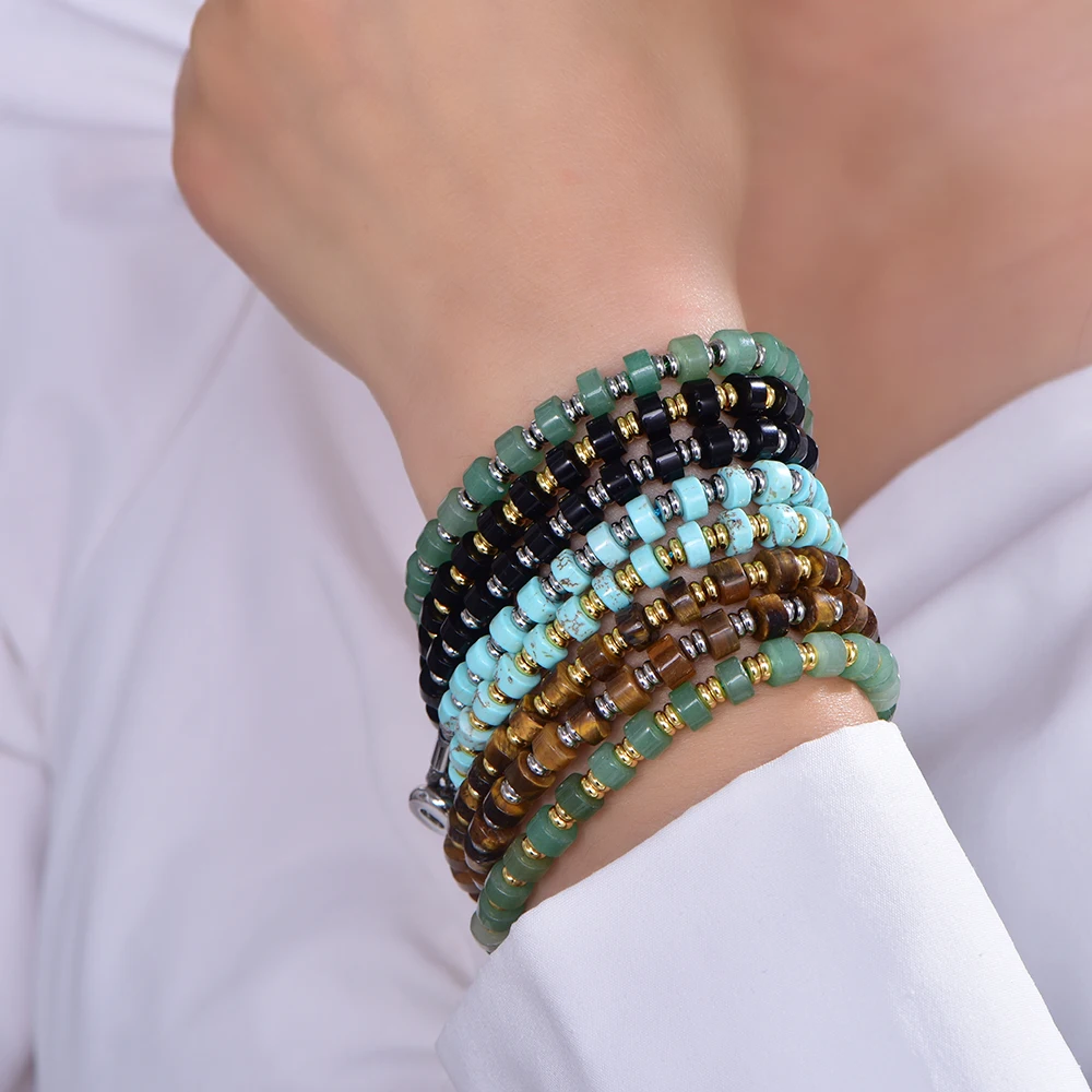 Professional Manufacture Hot Selling Black Onyx Natural Jade Bracelet