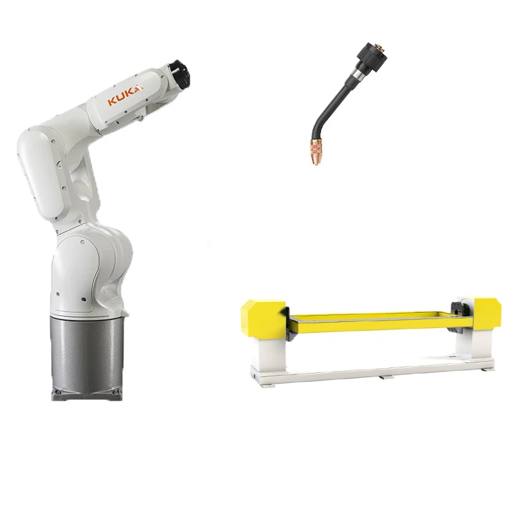 Industrial Robots Welding Robots  Kuka KR 6 R700-2 With Binzel Welding Torch Automatic Welding