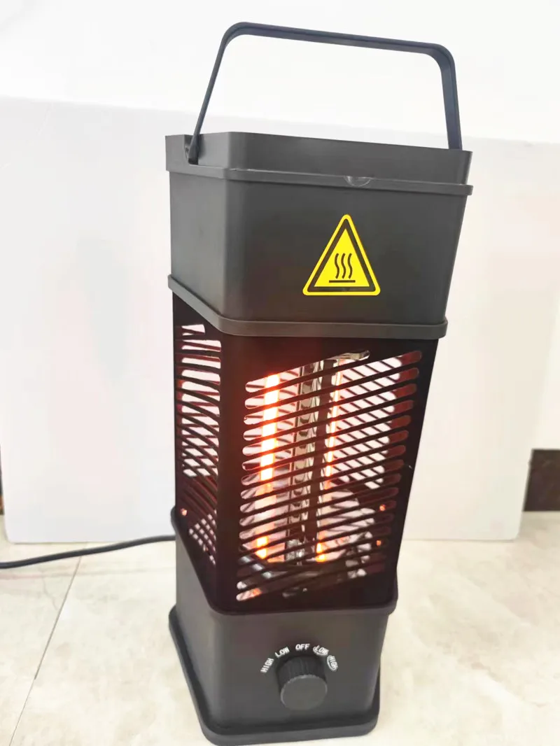 220v-240v 400w + Инфракрасный обогреватель с 2 лампами из
