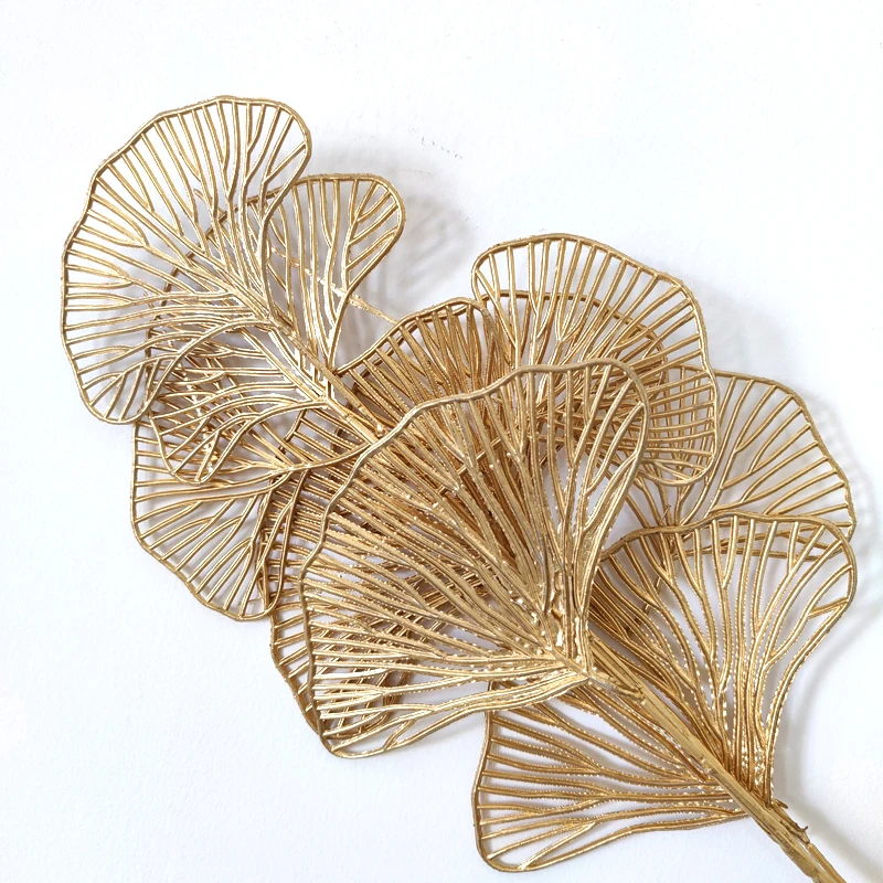 Cheap Price Yunnan Wholesale Artificial Flowers Eucalyptus Flowers Bundle Gold Artificial Flowers Leaves For Wedding Decor