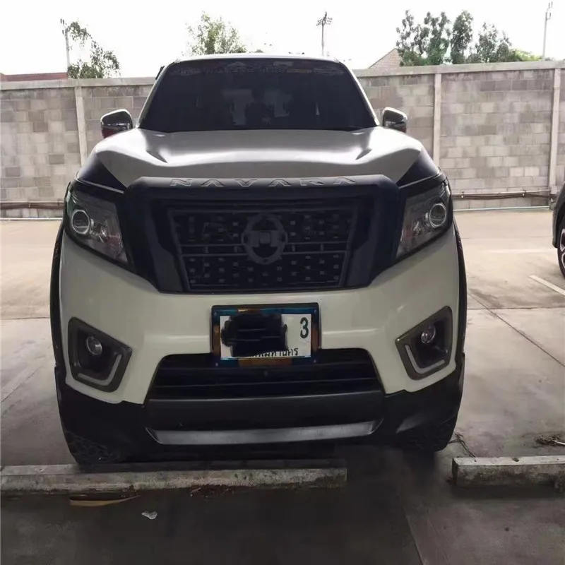 factory whole sale Front grill offroad 4x4 black Abs Plastic Car Front Grille for Navara  NP 300  2016-2019