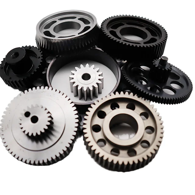 Surface Treatment Black Anodized Steel Gears Transmission Gearbox Machinery Accessories