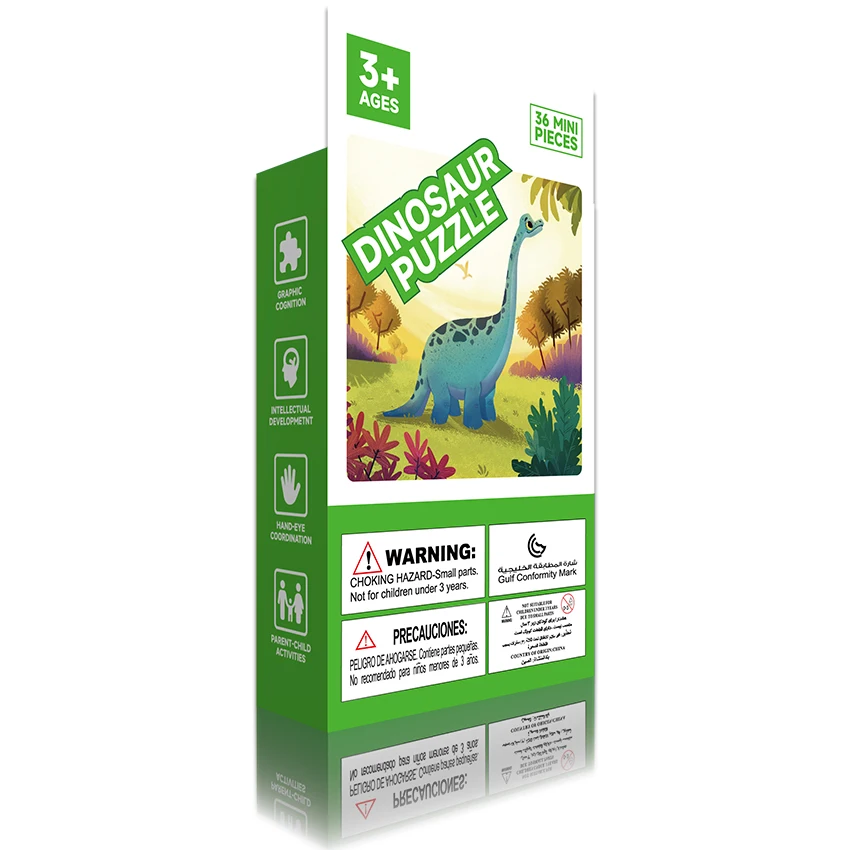 Customized Animal Diy Puzzle Book Kit Grassland Ocean Paper Montessori Educational Learning Jigsaw Toys For Kids Boys Girls