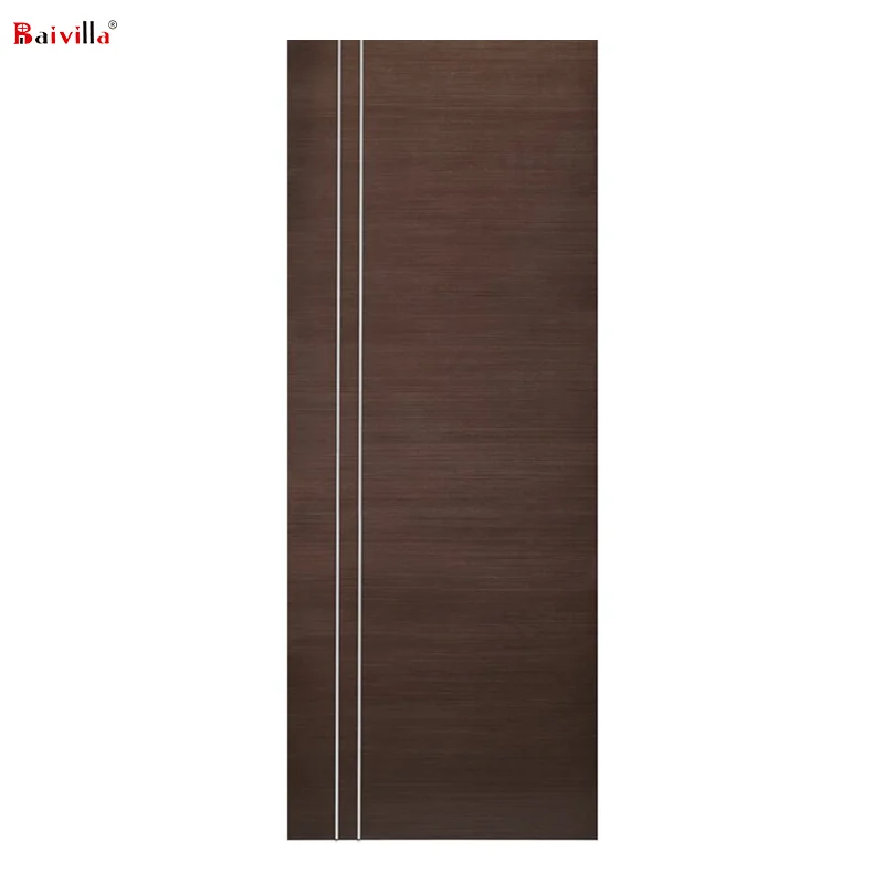 Unique Design solid teak wooden interior doors Quality Assurance luxury interior wood door