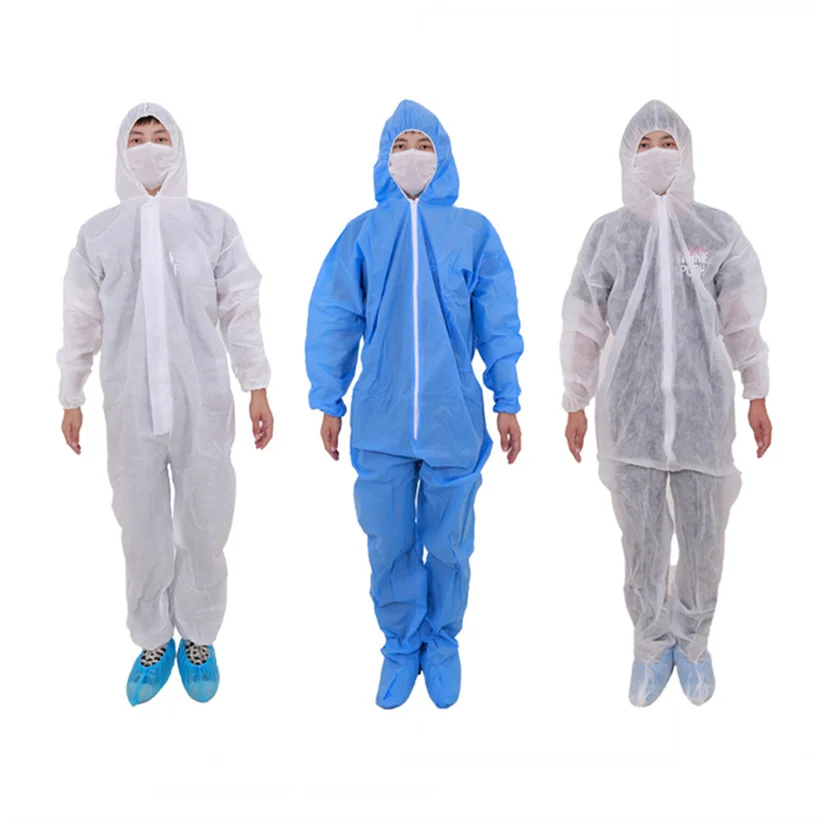 Hot sell non woven disposable protective coverall nonwoven protection clothing breathable