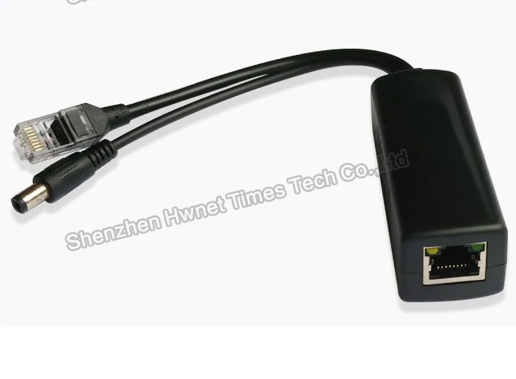 Изолированный PoE разветвитель, кабель PoE разветвитель IEEE 50/802 AF/at 10/100 м