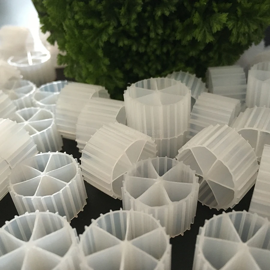 Длительный срок службы, пластиковый фильтр HDPE MBBR, бионоситель для очистки сточных вод