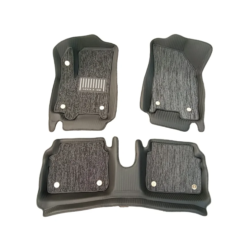 Hot Sale Special Car Only Leather 5D Diamond Car Floor Foot Mats for NEXIA-3