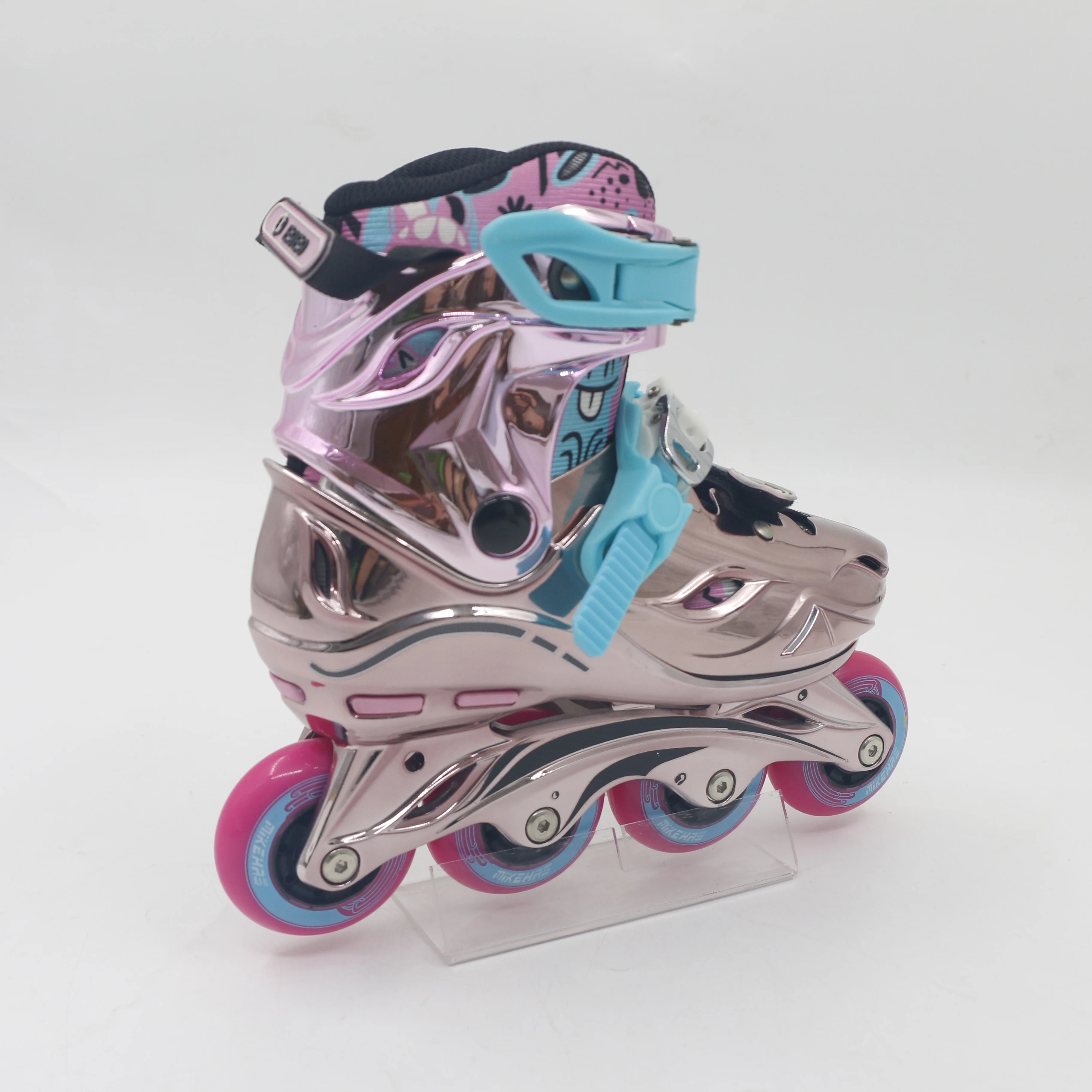 Professional Inline Roller Skates for Dancing Hard Shell Inline Roller Skates Size Adjustable Pu Wheel for Racing