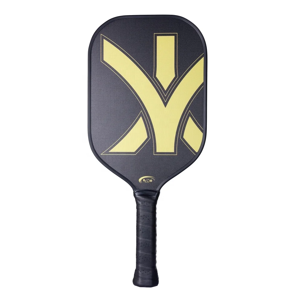 High End T300 Raw Carbon Pro Thermoformed Graphite USAPA Custom Carbon Fiber PP Core 14mm 16mm Thickness Pickleball Paddle Tape