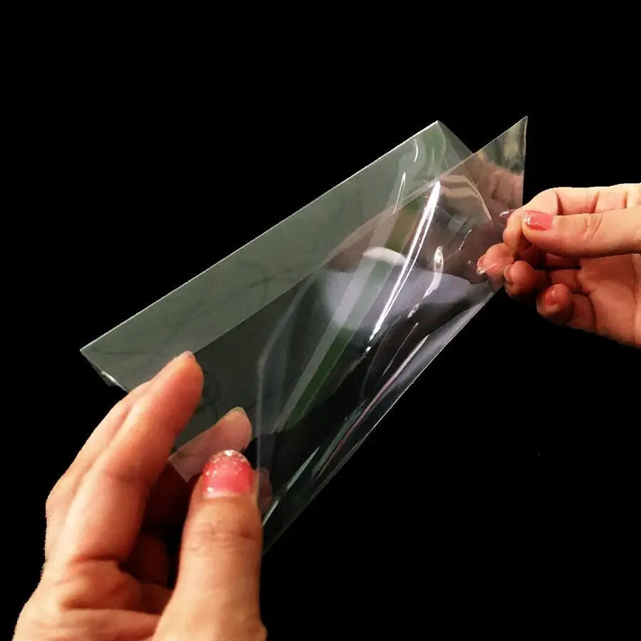 
OEM&OEM PET bank note folding bag collection display transparent 