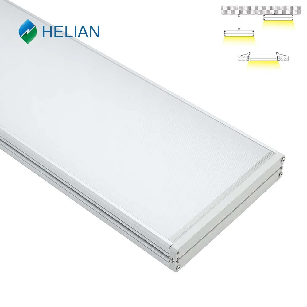 Широкий светодиодный экструзионный канал из алюминиевого профиля для светодиодной ленты