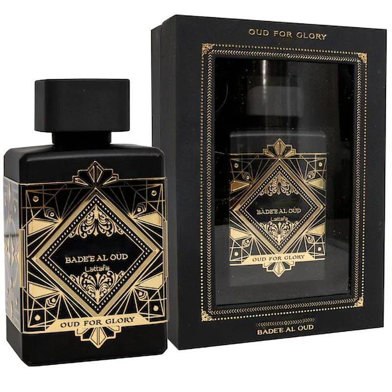 Wholesale Hot Sale Badee Al Oud For Glory Perfume Lattafa 100ml Eau de Toilette Dubai Arabian Perfume UAE
