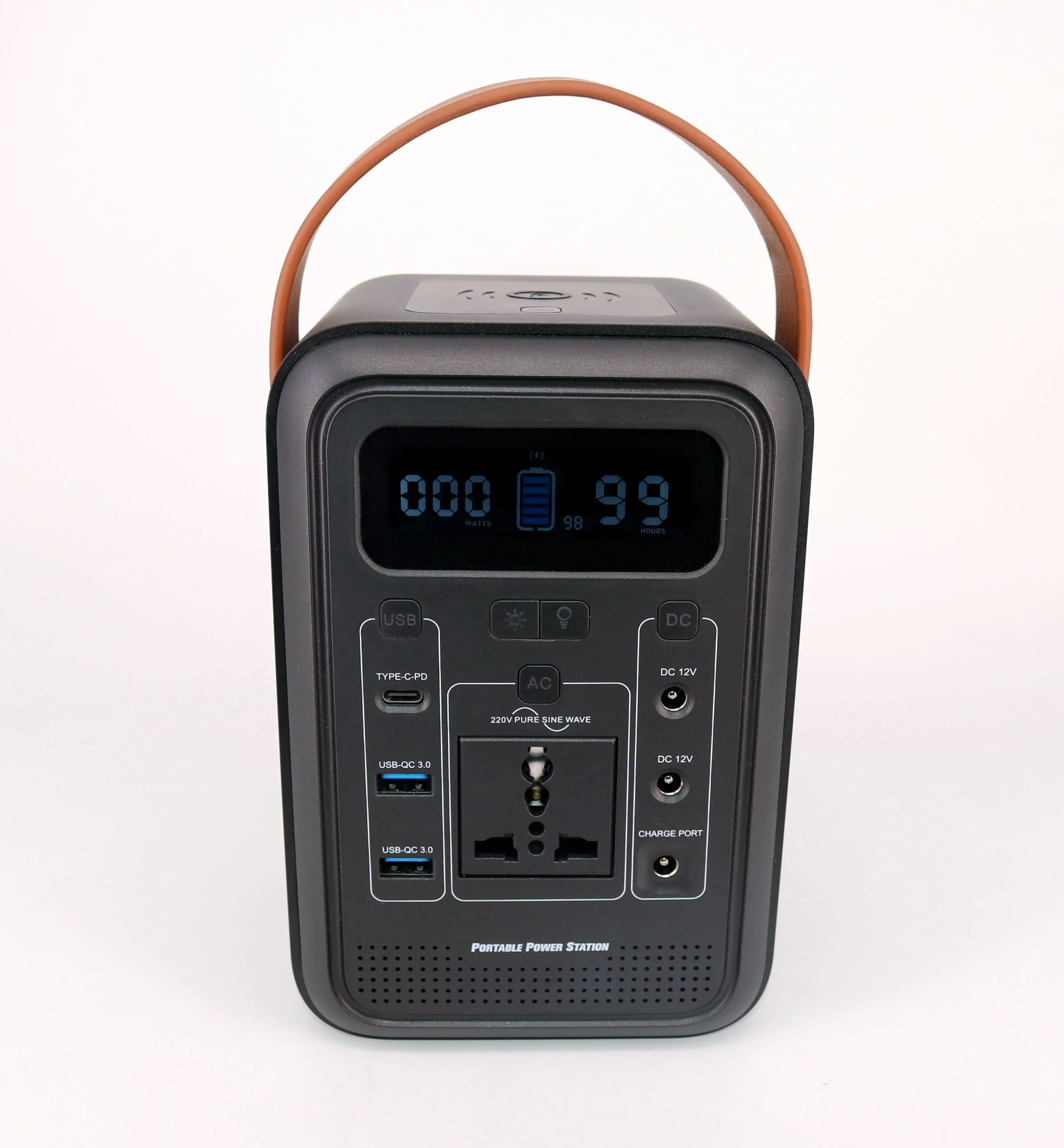 2020 best 222WH 60000mAH DC12V wireless mobile outdoor camping emergency home portable solar power station power bank