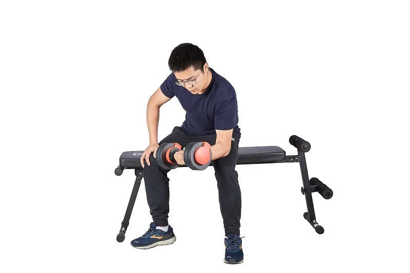 New Professional Dumbbell Bench Adjustable Workout Bench Household Oweight Lifting Bench