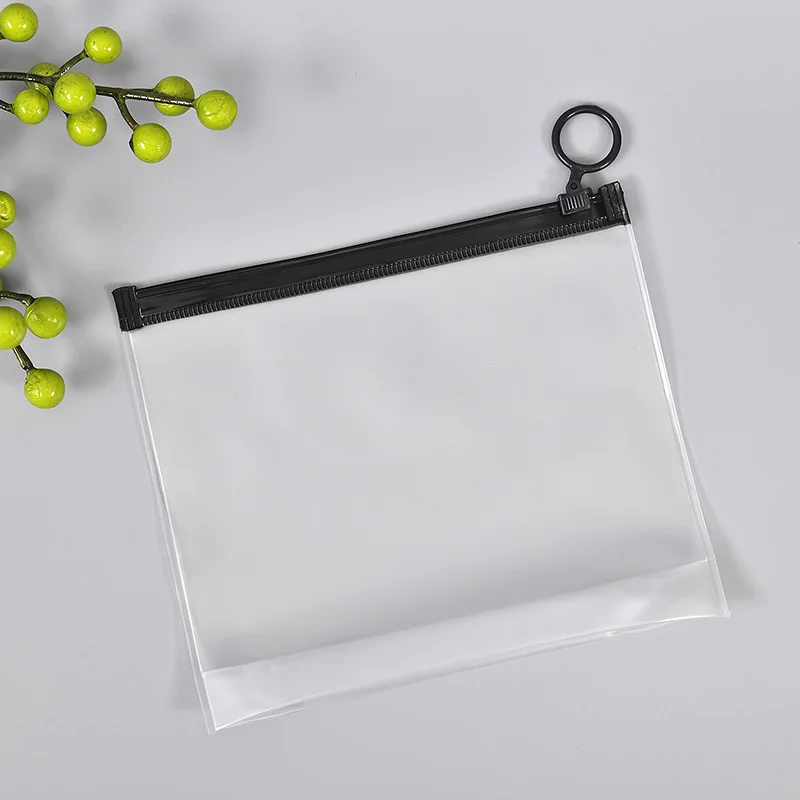 Frosted clear pvc waterproof makeup Bag set printed three-dimensional pvc bag Zipper travel makeup storage bag