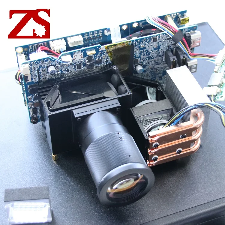 ZS Ultra-high resolution 405nm 4K UHD Laser light source most powerful 20W UV LIGHT ENGINE DLP projector for Ceramic 3d printing
