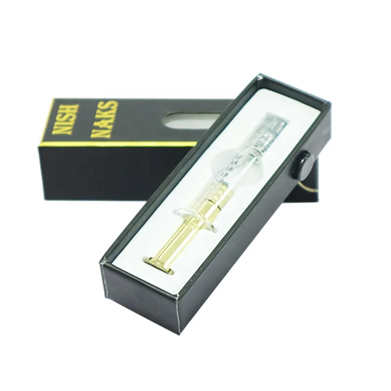 Child Resistant Disposable Proof Custom Slide Drawer Black White Paper Box with Insert for Syringe Pre Roll Cartridge