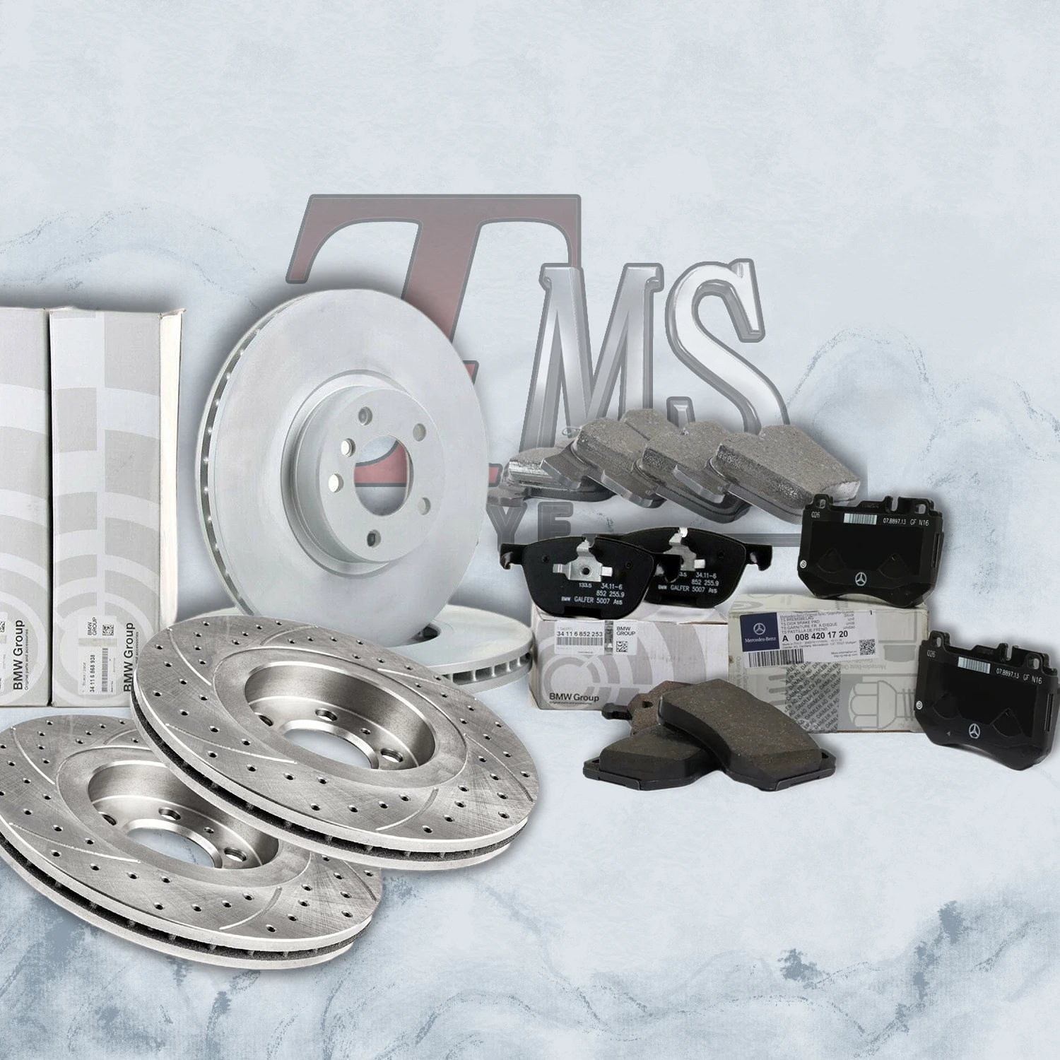 Suspension system parts for Mercedes, BMW, Land Rover, Porsche, Audi, Volkswagen, supply Original Suspension system repair kit