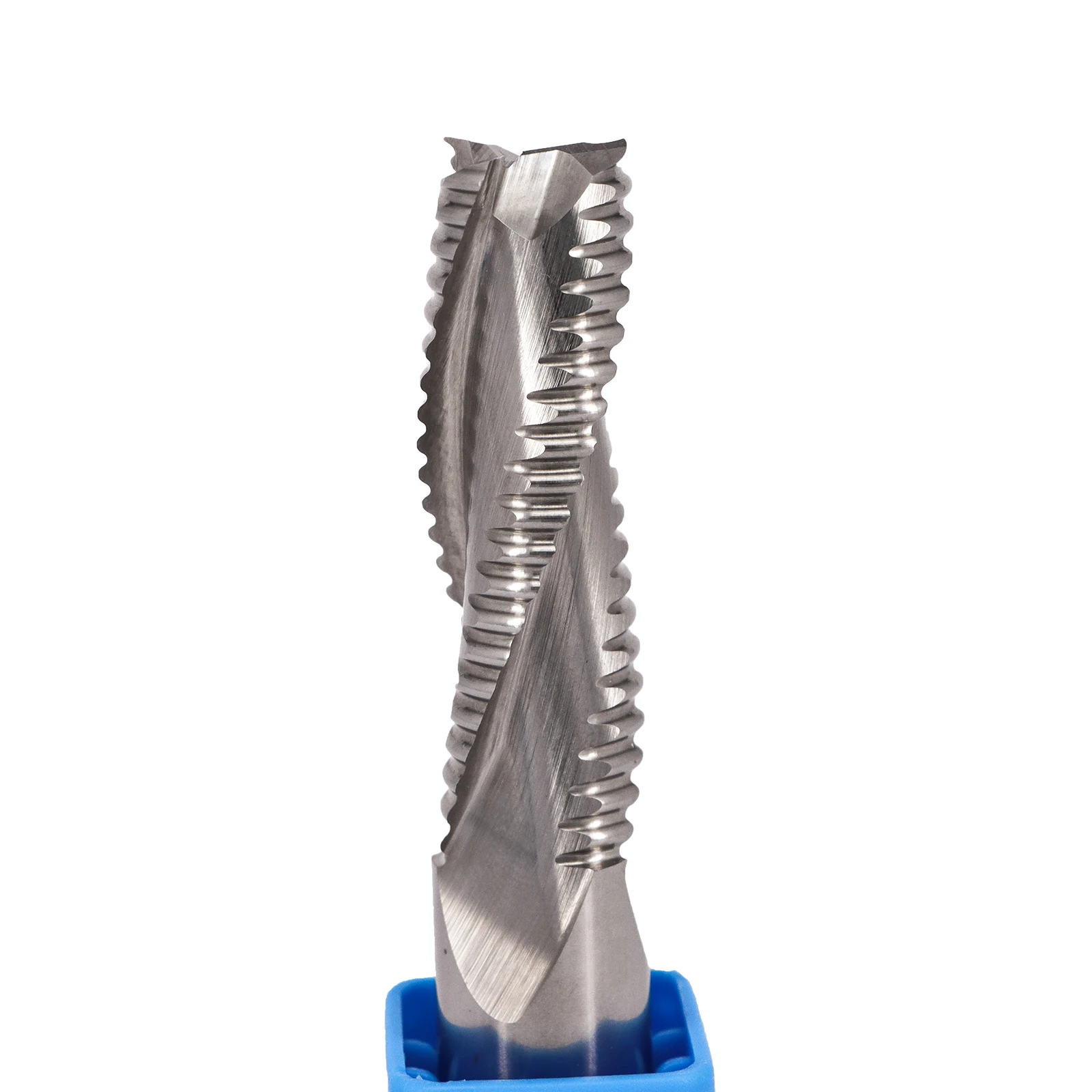6*H32*L65 FST 6mm Shank HRC94 Roughing Router Spiral End Mill Cutter For Woodworking CNC MDF Solid Woodworking  Machine