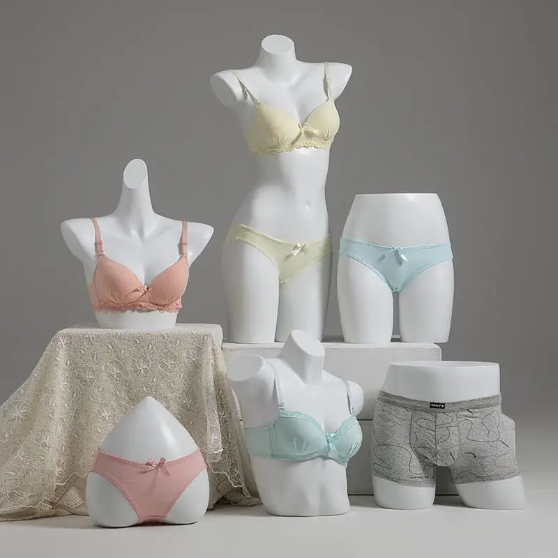 Female Underwear Mannequin Upper Body and Half Body Dummy Male Underwear model Child Display Dress Form Hot on Sale