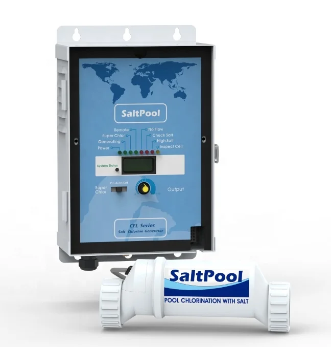 CFLH20 Health safe new design high quality swimming pool water treatment salt chlorinator