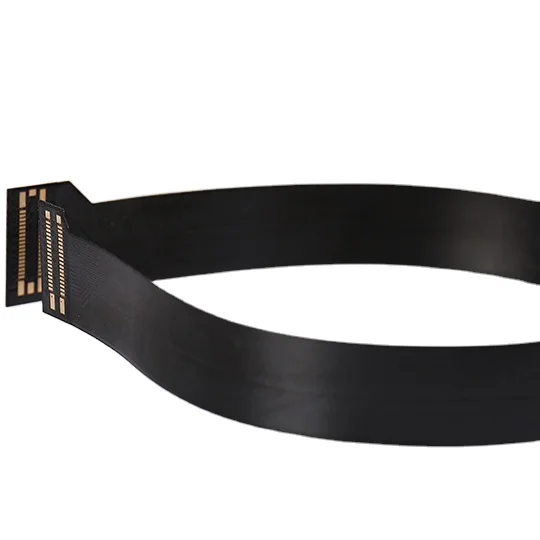 JERICO Custom Wholesale Flat Slim Thin Ribbon FPC Cable 20Pin Gold Finger  FPC Connectors