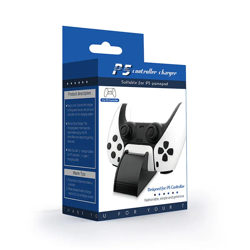  Аксессуары для одной зарядки PS5 контроллера Playstation 5 зарядная