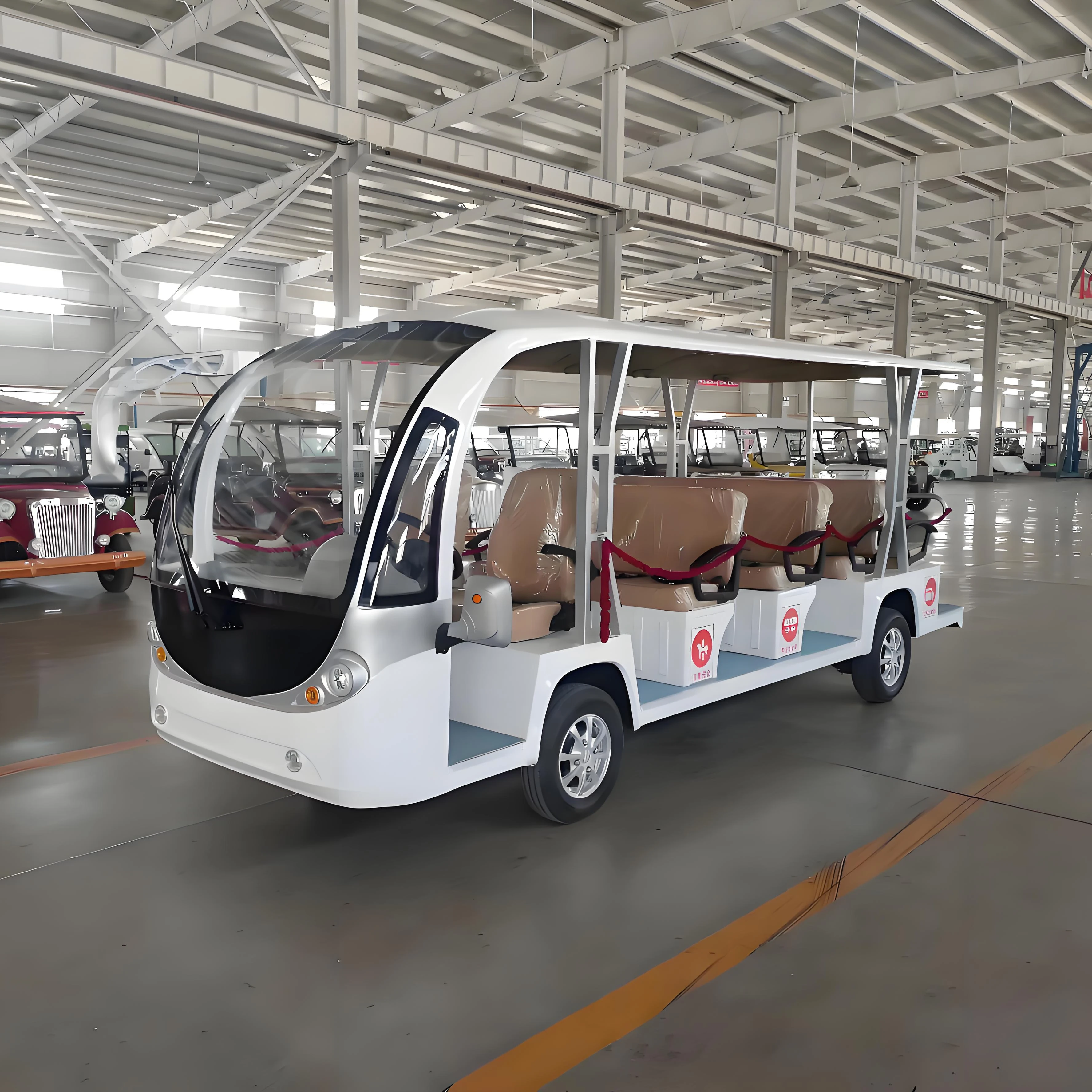 TRANSAUTO 14 passenger electric tourist sightseeing car