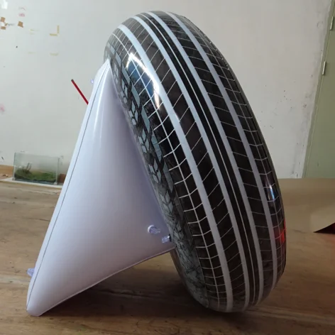 Factory custom pneumatic tire model Car shop Repair shop simulation car tire air model display pneumatic car tires