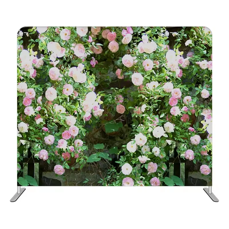 Hot Selling Customized Printed Tension Fabric Covers Adapted Aluminum Backdrop Stand
