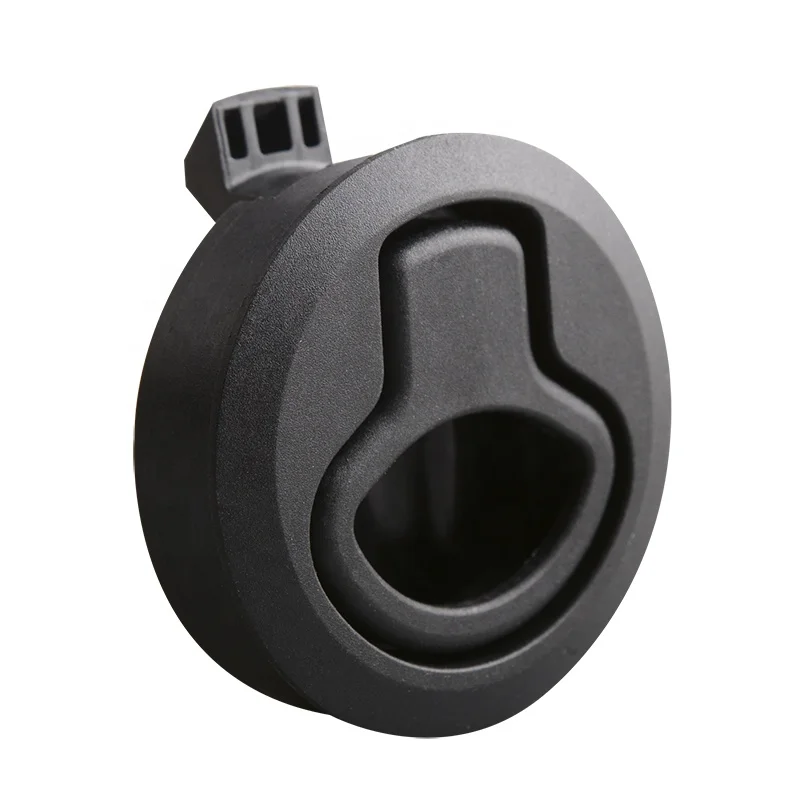 2990-3 Plastic Push To Close Rv caravan cabinet Drawer Flush Pull Ring Hatch Slam