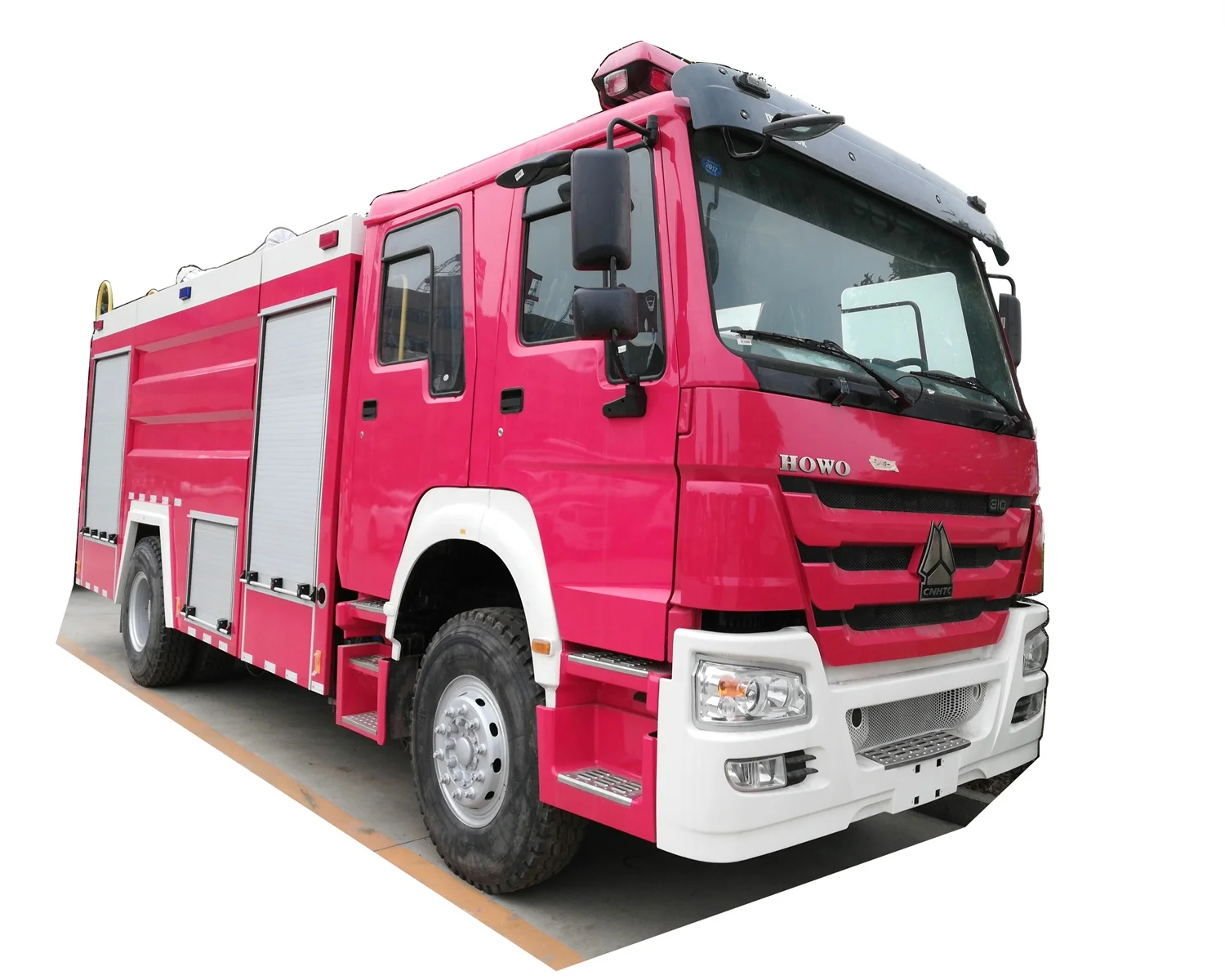 HOWO 4x2 fire fighting truck 8000L with good price for sale