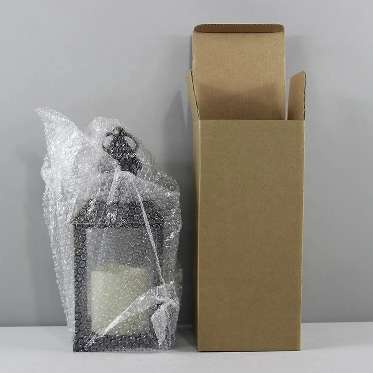 Home Garden Outdoor Decor Festival Bronze Candlestick Holder Gold Brushing Battery Operated Plastic Lantern with LED Candle