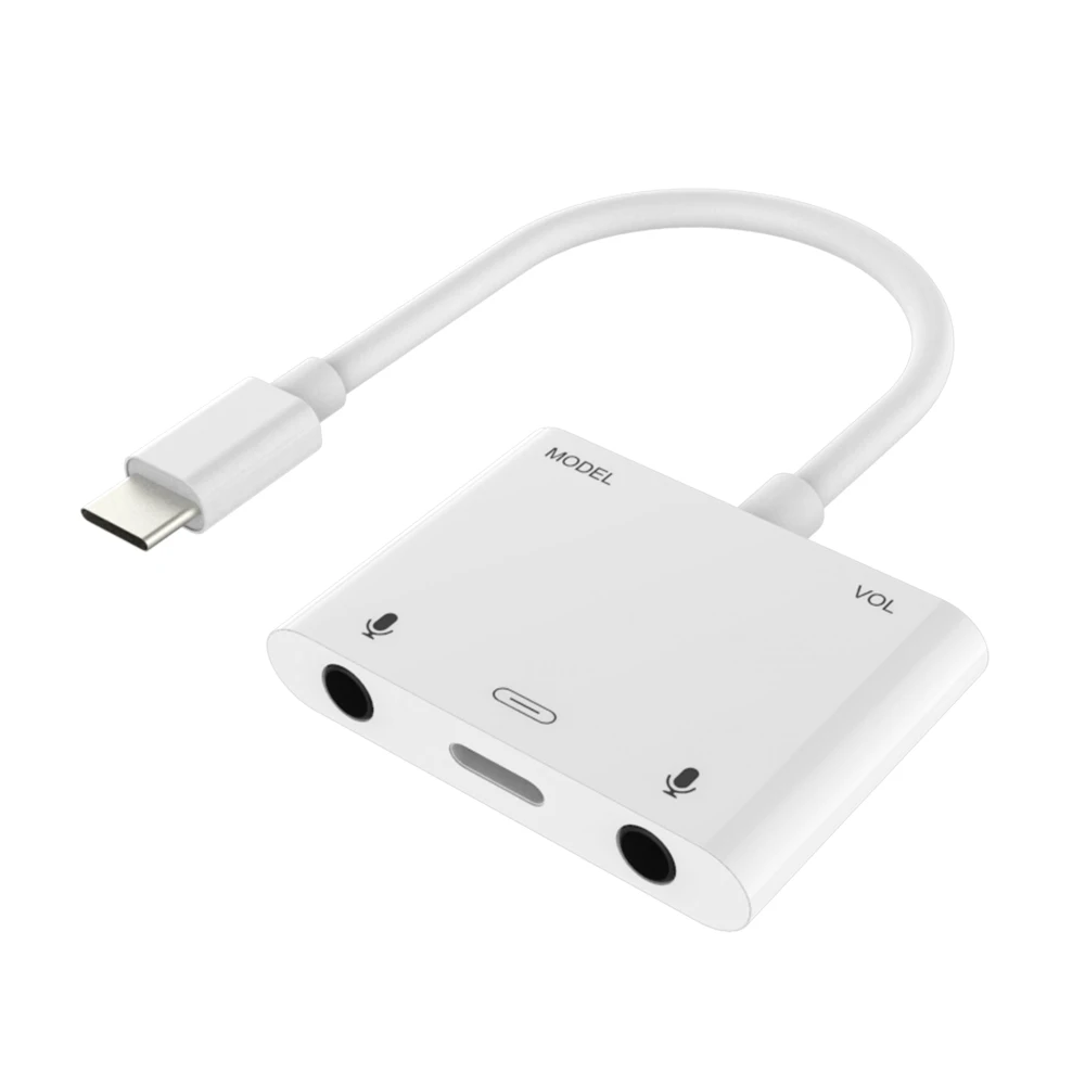 3 in 1 Type C USB Sound Card Digital Audio Charge Adapter With 5 Different Models with PD Fast and Phone Calls
