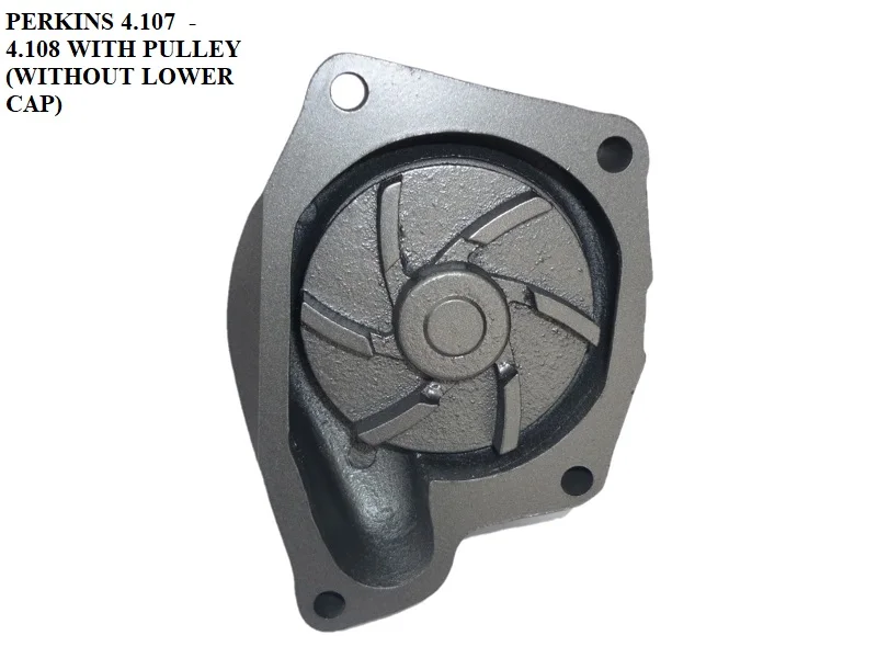 WATER PUMP FOR  PERKINS 4.107 - 4.108 WITH PULLEY U5MW0043 U5MW0054 U5MW0100 COOLING SYSTEM