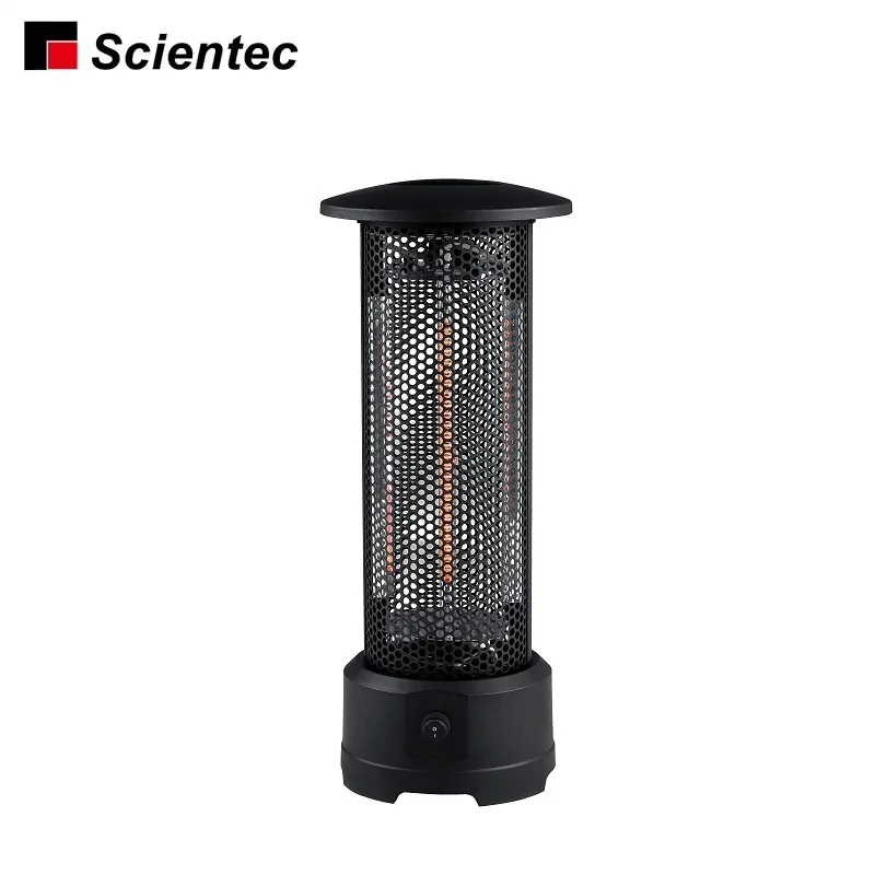 High Efficiency Carbon Fibre Heating Element IP65 Approved 800W Portable Patio Heater