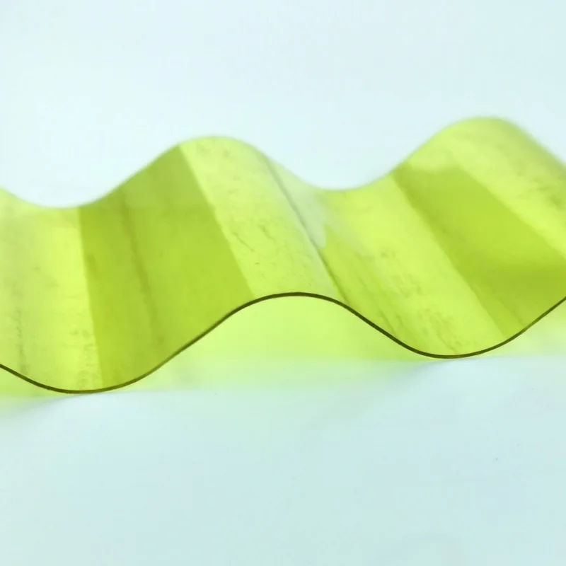 waterproofing transparent plastic polycarbonate corrugated roofing  sheet warehouse daylight panel