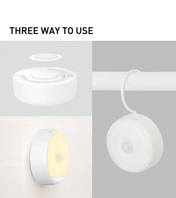 YEELIGHT Xiaomi Hot selling Rechargeable Senor Nightlight for the bedroom