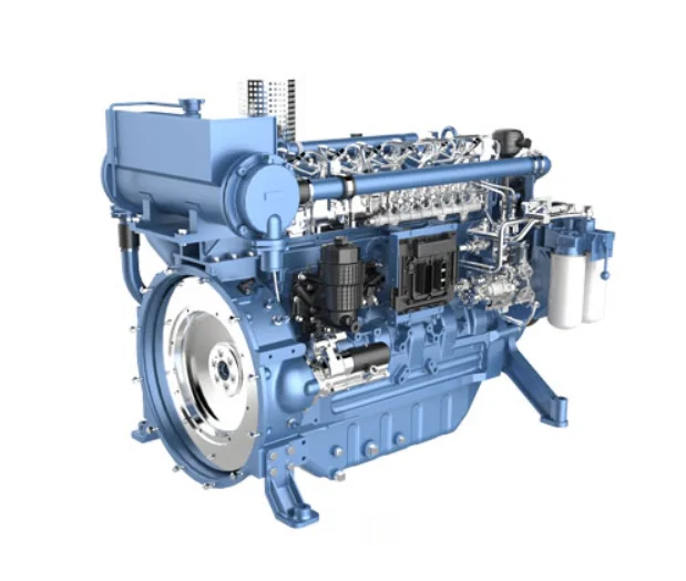 
Wechai WP6C165-18 6 cylinder 4 stroke Water cooled 122kw 1800rpm marine engine 