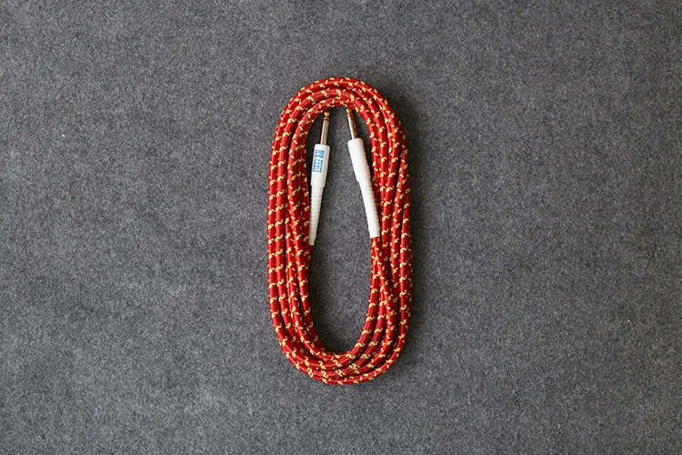 Wholesale electric guitar cable bass noise reduction audio cable speaker 6.5 cable