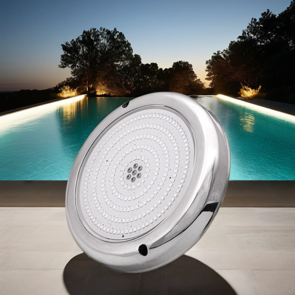 10W 12W 18W Led Pool Lamp Plastic Resin Filled Remote External Control Pool LED Lights
