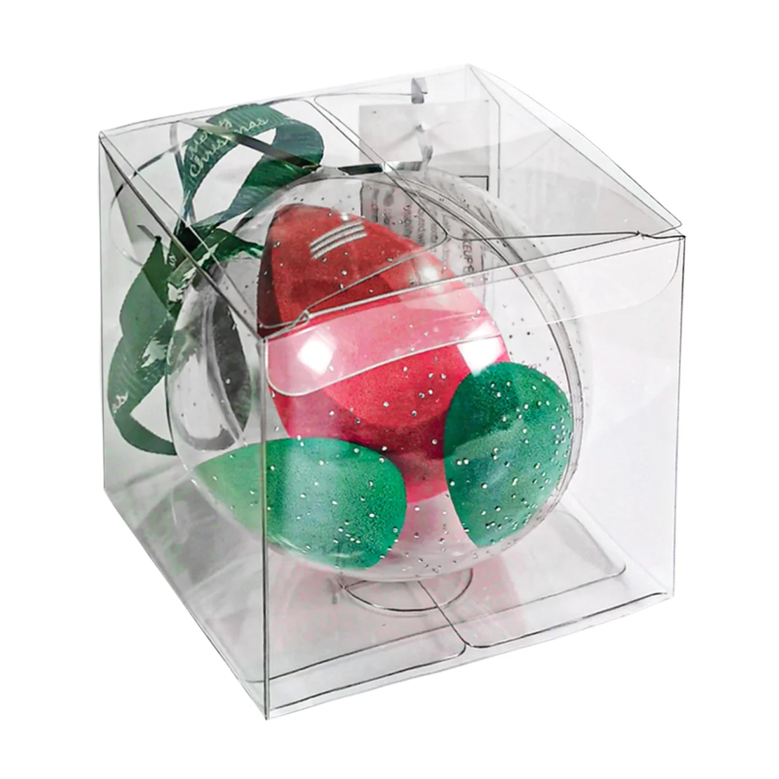  Latex Free Christmas Gift Real Makeup Sponge Set Techniques Beauty Blending Blender Blende wiht Box and